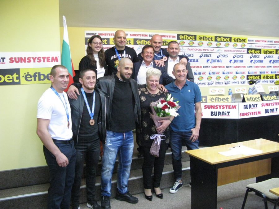 БФ Самбо награди медалистите от Европейското първенство в Сърбия