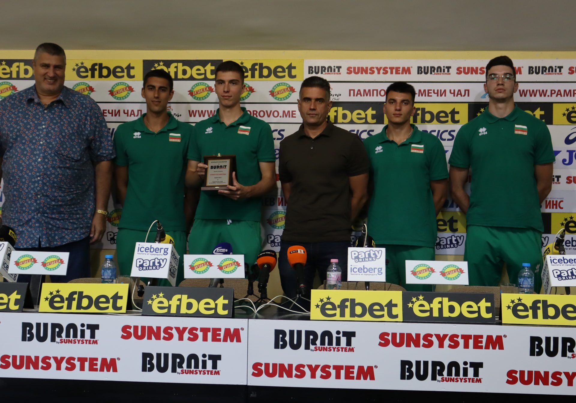Националният отбор по волейбол до 21 години е Отбор №1 за юли в анкетата на Пресклуб „България“