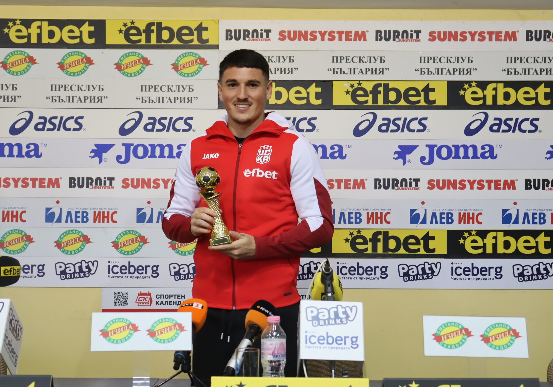 Играч №1 на 13-и кръг Браян Собреро/ЦСКА 1948/:  "Благодаря на собственика, че играя в този клуб. Готови сме да се борим за титлата"