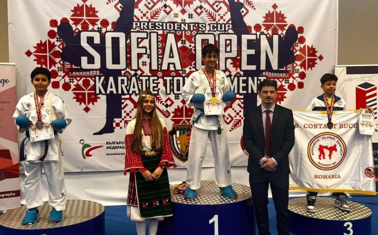ЧЕТВЪРТЪК,7.6.26, 11.30-КАРАТЕ-ПРЕДИ НАЙ-ГОЛЕМИЯ ТУРНИР В ЕВРОПА  „SOFIA KARATE OPEN“ ЗА КУПАТА НА ПРЕЗИДЕНТА И ЕВРОПЕЙСКОТО ПЪРВЕНСТВО